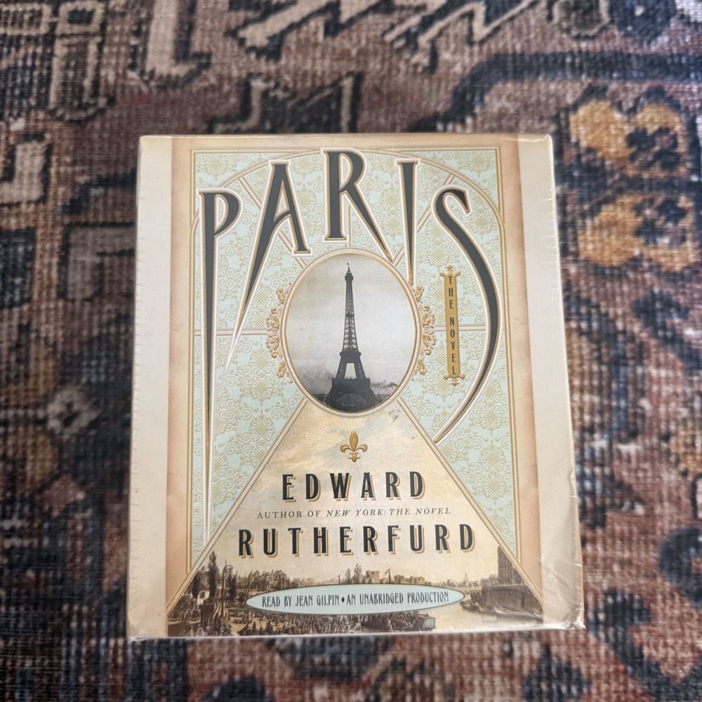 Paris by Edward Rutherford Audio 2013, 30 CDs, Unabridged edition NEW Sealed